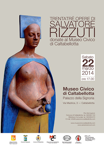 Trentatré opere di Salvatore Rizzuti donate al Museo Civico di Caltabellotta